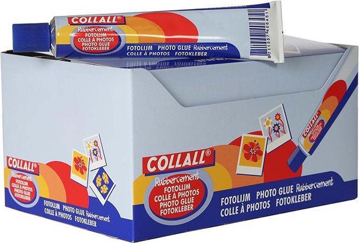 Collall Fotolijm 100 ML 1 display á 12 STUKS. - Collall