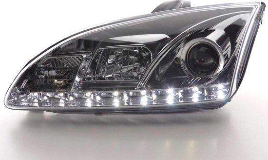 Daylight koplamp LED DRL blik Ford Focus 4/5-deurs. 05-08 chroom | bol.com