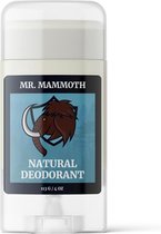 MR. Mammoth Aluminiumvrije Deodorant - Geen Parabenen, Glutenvrij, Diervriendelijke Veganistische Deodorant - Bevat Probiotica - Natuurlijke Deodorant Stick voor Mannen