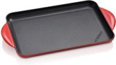 Le Creuset Rechthoekige plancha 32cm Kersenrood