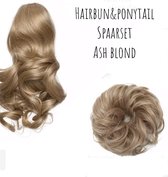 Ponytail&Hairbun SPAARSET Haaarstuk& Paardenstaart