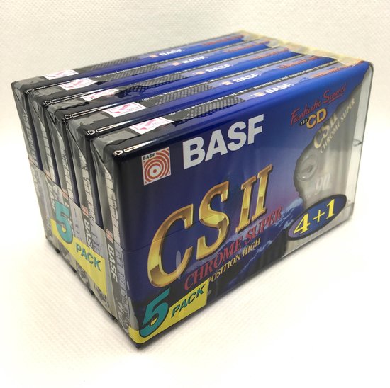 10 Cassette BASF Chrome Super II 90 Minuti – Tipo II – Made In Germany 1996 – Usate Ma Ok - Foto 2