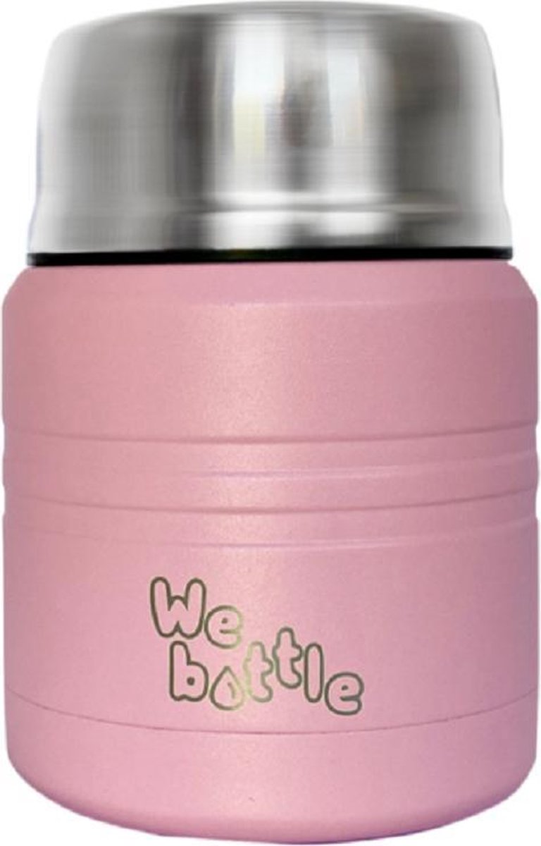 350ml Food Jar (Voedselthermos) - We Bottle - Light Pink