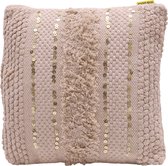 Mycha Ibiza - Bohemian - sierkussen - Boho kussen - beige - 45x45 cm - IBZ2