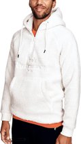 Peak Performance  - Original Pile Half Zip Hoodie - Teddy Hoodie - XL - Wit