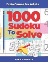 Brain Games For Adults - 1000 Sudoku To Solve