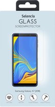 Screenprotector Samsung Galaxy A7 (2018) Tempered Glass - Selencia Gehard Glas Screenprotector