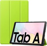 Hoes Geschikt voor Samsung Galaxy Tab A7 Hoes - 10.4 inch - (2020/2022) - Trifold Bookcase - Groen