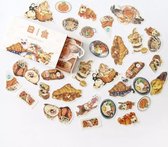 Bullet journal stickers | Doosje - 40 kleine stickers | 8 cm x 5 cm x 1,5 cm