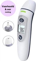 Infrarood oor en voorhoofdthermometer lichaam voor baby- kinderen & volwassenen-digitale koortsthermometer-incl. batterijen +NL handleiding
