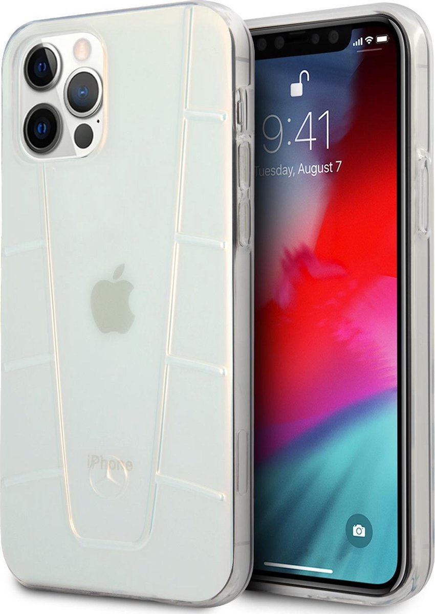 Transparant hoesje van Mercedes-Benz - Backcover - voor iPhone 12 - 12 Pro