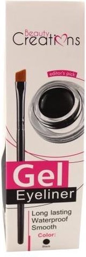 Beauty Creations Gel Eyeliner Long Lasting Waterproof - GD01 Black