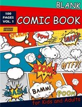 Blank Comic Book for Kids and Adults