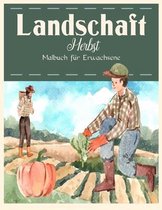 Landschaft Herbst Malbuch