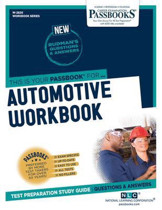 Automotive Workbook (W2820) 9781731879011 National Learning