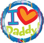 folie ballon I love daddy