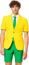 OppoSuits Green and Gold - Mannen Zomer Kostuum - Gekleurd - Feest - Maat 62