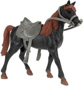 Toi-toys Horses Pro Zwart Paard Met Zadel