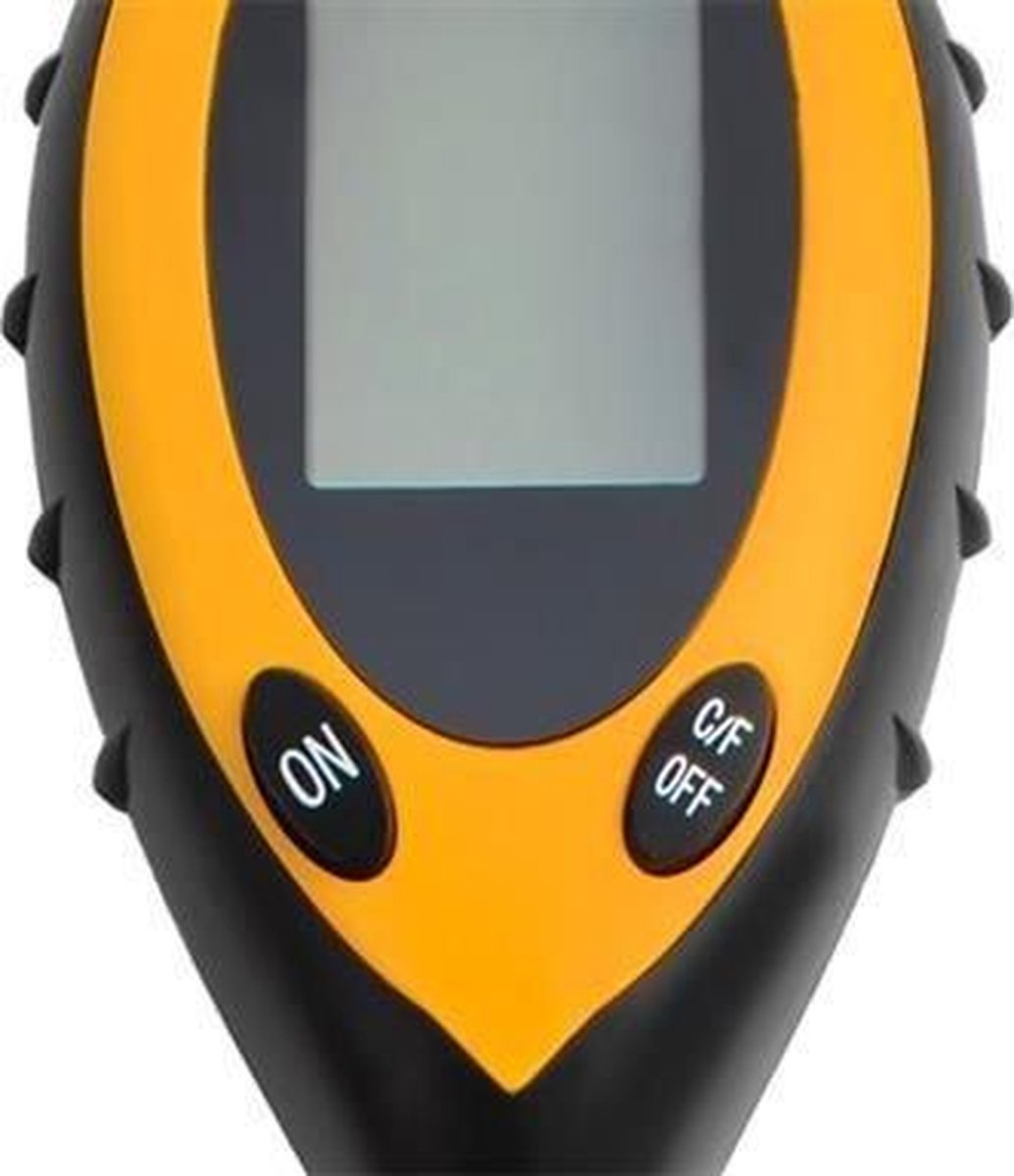 4-in-1 Bodemmeter, Bodemtesterkit met PH-, Temperatuur-, Vocht- en Lichttester, PH-meter, Vocht-, Zonlichtintensiteitstest voor Kweken, Tuinieren, Potgrond, Landbouw