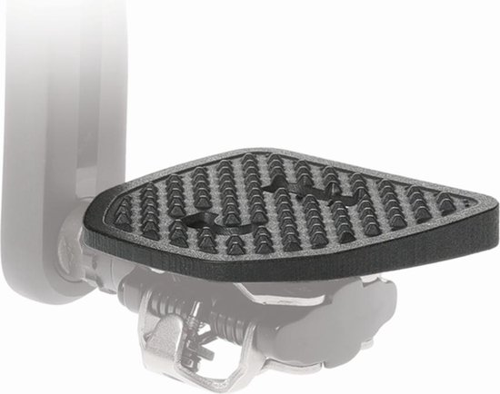Pedal Plate| Adaptateur de pédale compatible SPD et X-Track | Aucun crampon supplémentaire nécessaire
