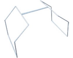 Careline Dekenboog - 55 x 34 x 32 cm - Wit
