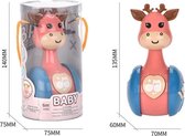 Babyspeelgoed / Peuterspeelgoed - Tuimelaar - met Geluid - speelgoed -van af 3 jaar - Jongens en Meisjes (Roze)