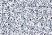 Plakfolie - Kleeffolie - Kleefplastiek - Plakplastic - Grote Rol - 45 cm x 15 meter - Graniet Grijs/Blauw