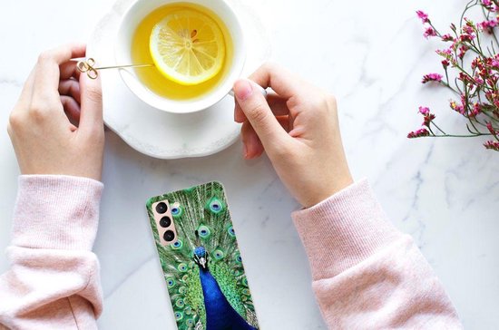 Samsung Galaxy S21 TPU Hoesje Pauw