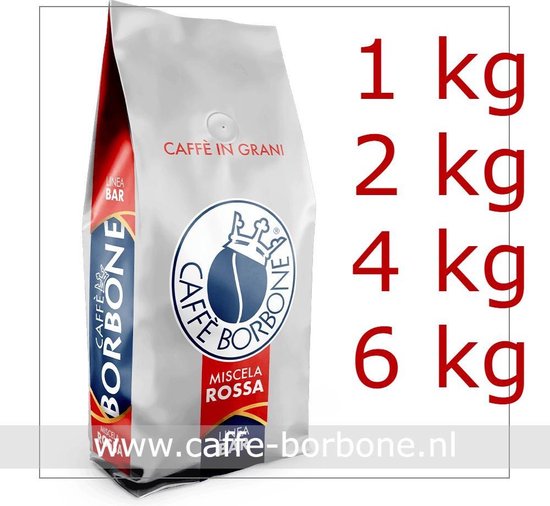 Koffiebonen Borbone Miscela Rossa Linea Bar Koffiebonen Borbone Miscela Rossa Linea Bar