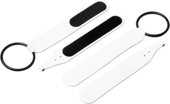 Verstelbare Controller Bandjes - Straps voor Oculus Quest | Wit | VR Controllers / VR Grips / Accessoires voor VR Brillen