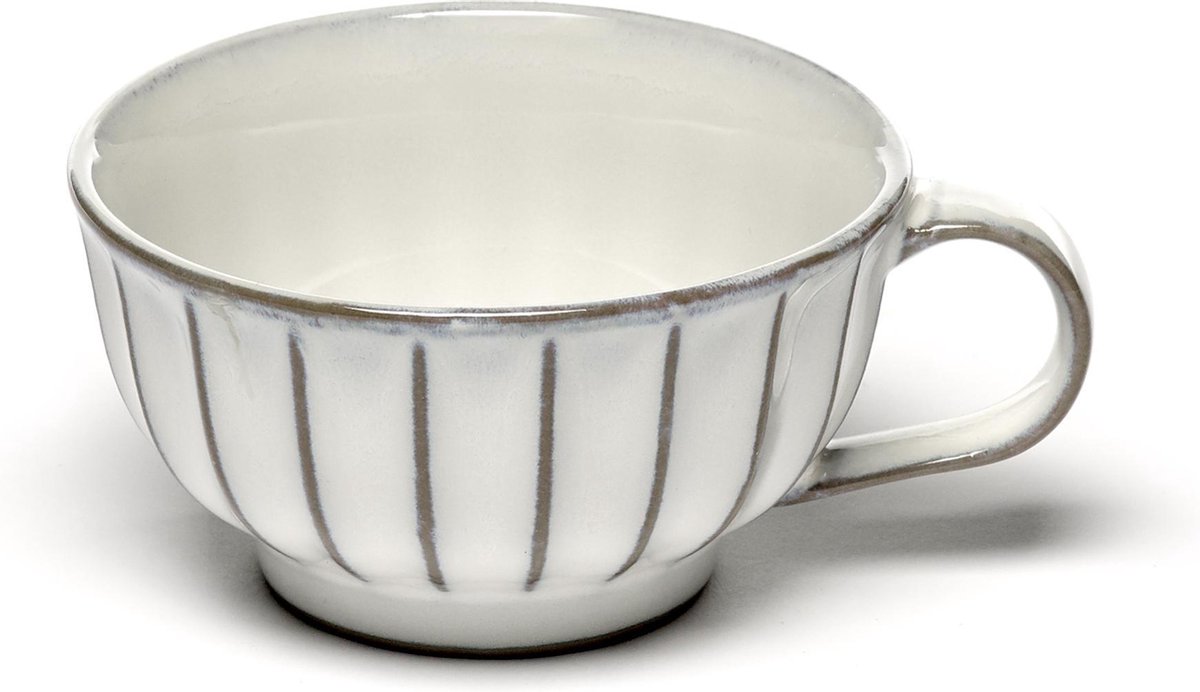 Serax - Sergio Herman Inku - Cappuccinokop - Wit - 10 Ø - 4 stuks