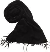 Hoogwaardige Pashmina Sjaal | Warme Pashmina Sjaal - Zwart