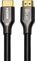 2.1 Ultra High Speed HDMI Kabel - Zwart - 3 Meter - 48GBPS - Gold Plated - HDMI naar HDMI