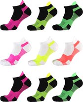 Xtreme fitness sokken dames set van 9 paar maat 39/42