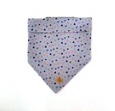 The Furry Crew - Bandana - ‘Pearl Peach’ - maat: L (hals max. 51cm)