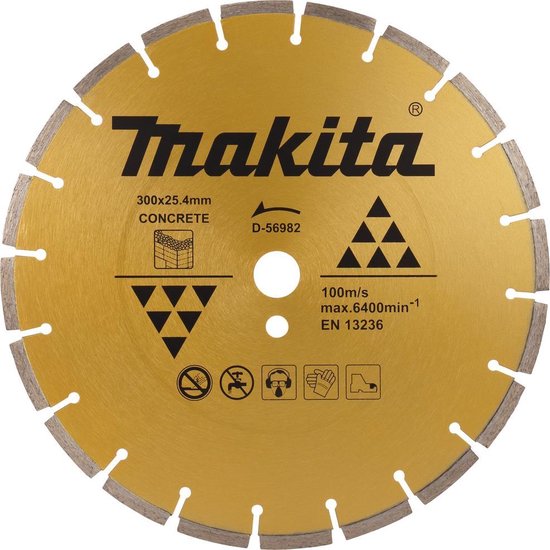 Makita D-56982 Diamantschijf 300x25,4x3,0mm