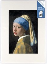 Passe-partout , L, Meisje met de Parel, J.Vermeer Prent MPCL000007
