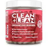 FitFarm Clean+Lean Organic Fat Burner - Afslankpillen - Vegan