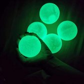 Fidget Toys - Sticky Balls - Set van 5 stuks - Glow in the Dark - TikTok Trend - Stress verminderend - Klevende Bal - Globbles