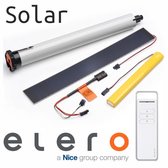 Elero Solarmotor ombouwpakket voor rolluiken tot 6m2