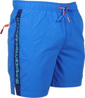 Superdry - Heren Zwembroek - Swimsport - Blauw