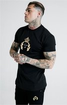 SikSilk x Dani Alves Embossed Fitted Box Tee - Black