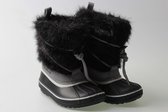 Rucanor snowboots zwart bont meisjes