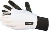 Icetec | Snijvaste Schaatshandschoenen - Zwart / Wit - M