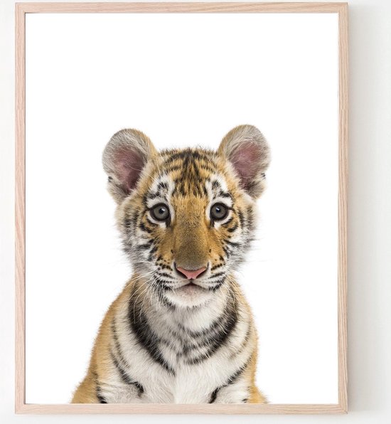 Poster Jungle / Safari Baby - Baby / Kinderkamer - Dieren Poster - Muurdecoratie