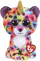 Ty Plush - Beanie Boos - Giselle the Rainbow Leopard (Medium) (TY36453)