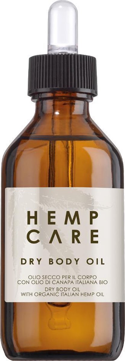Hemp Care Dry Body Oil - Droge Olie met Hennepolie en Amandelolie - Unisex Lichaamsverzorging - 100 ml