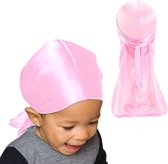 FRESHCOUPES - Durag Voor Kinderen/Baby's - Silky Roze