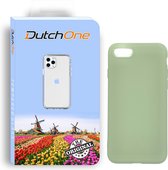 iPhone SE 2020 hoesje Lichtgroen - Siliconen - Case - Hoesjes - Back cover - Geschikt voor iPhone 7/8/SE2020