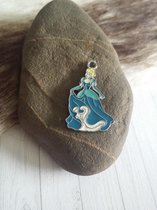 Bedel/hanger Assepoester, Disney, Prinses, 2 x 3 cm